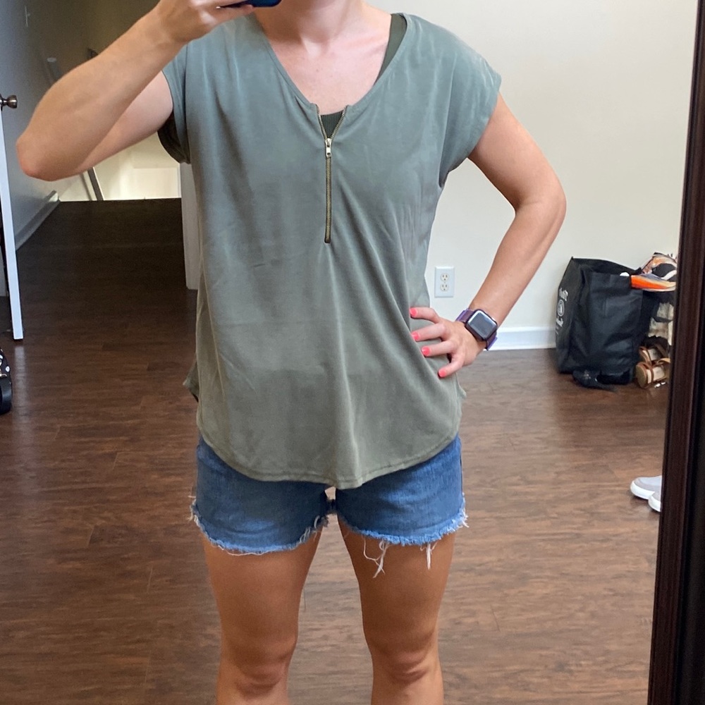 Olive Green Shirt
